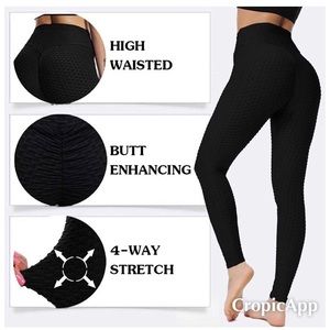 Ruched butt workout leggings